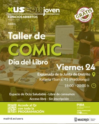 Taller de comic. Día del libro