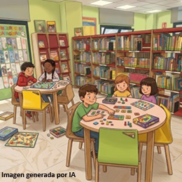 Juegos de mesa en familia