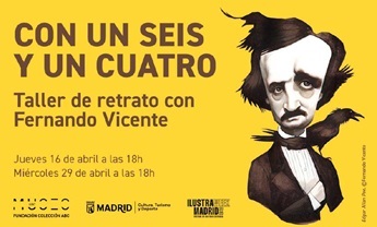 Con un seis y un cuatro. Taller de retrato con Fernando Vicente. 16 de abril
