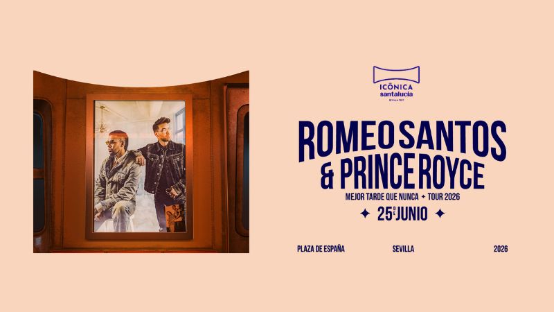 Romeo Santos y Prince Royce - Icónica Santalucía Sevilla Fest