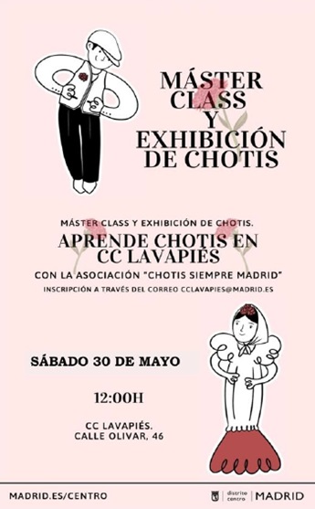 Learn Chotis at Centro Cultural Lavapiés