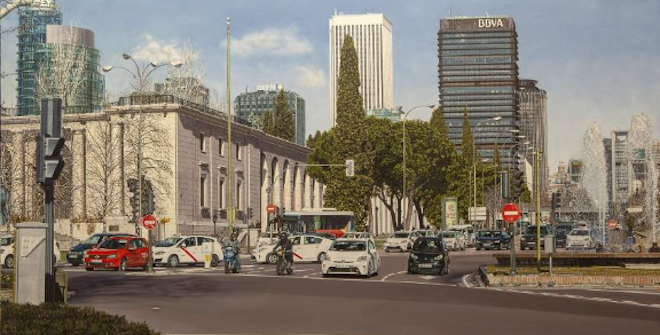 Nature of Asphalt. Hyperrealist Madrid