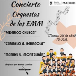 Concierto de la Escuela Municipal de Múscia Federico Chueca