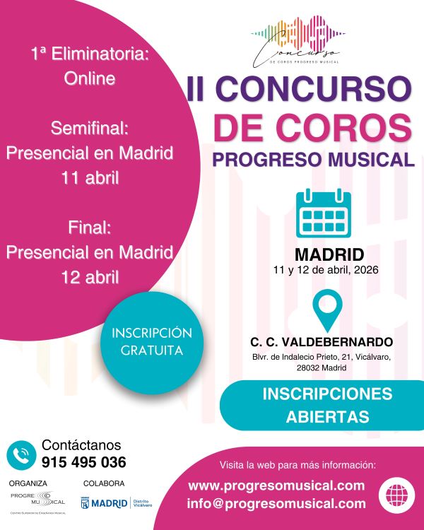 II Concurso de coros