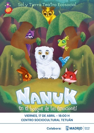 Teatro infantil: 'Nanuk en el bosque de las emociones'.
