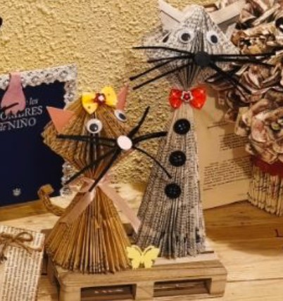 Book Folding and Recycled Paper Art