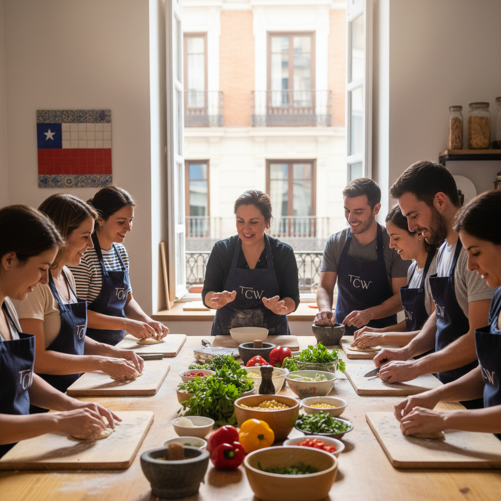 Cooking Class at The Chilean Way