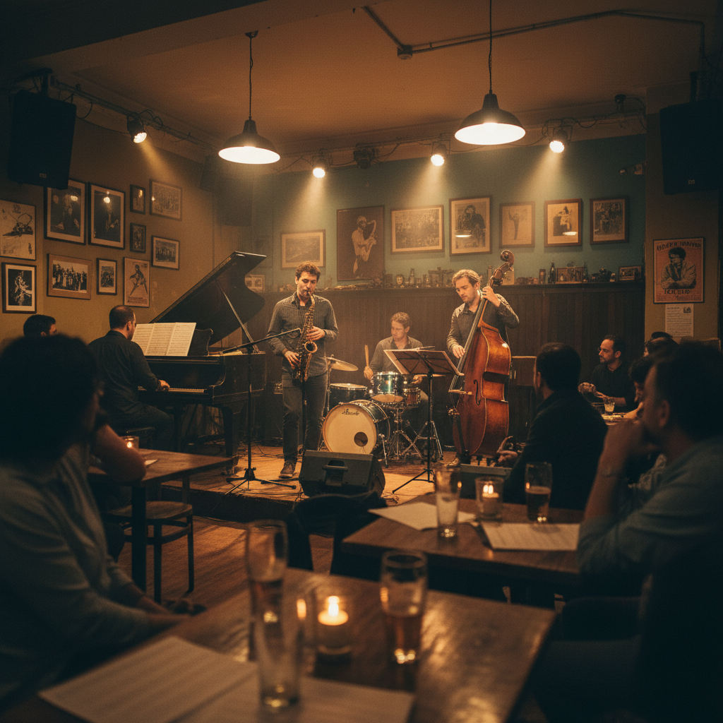 Jazz Session at Club de Jazz de Santiago