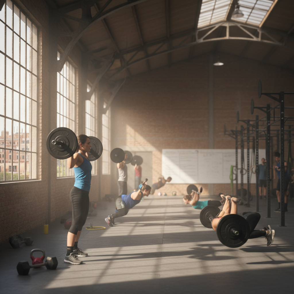 Clase de CrossFit en CrossFit Santiago