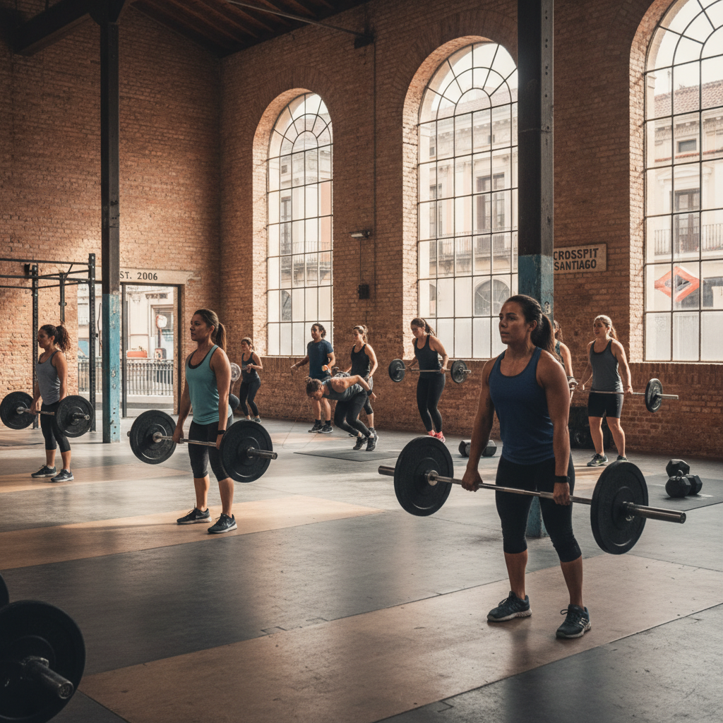 Clase de CrossFit en CrossFit Santiago