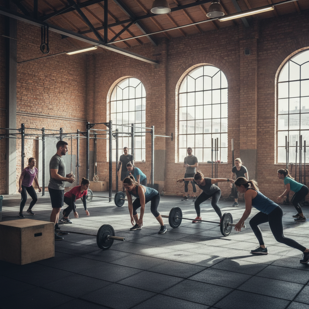 Clase de CrossFit en CrossFit Santiago