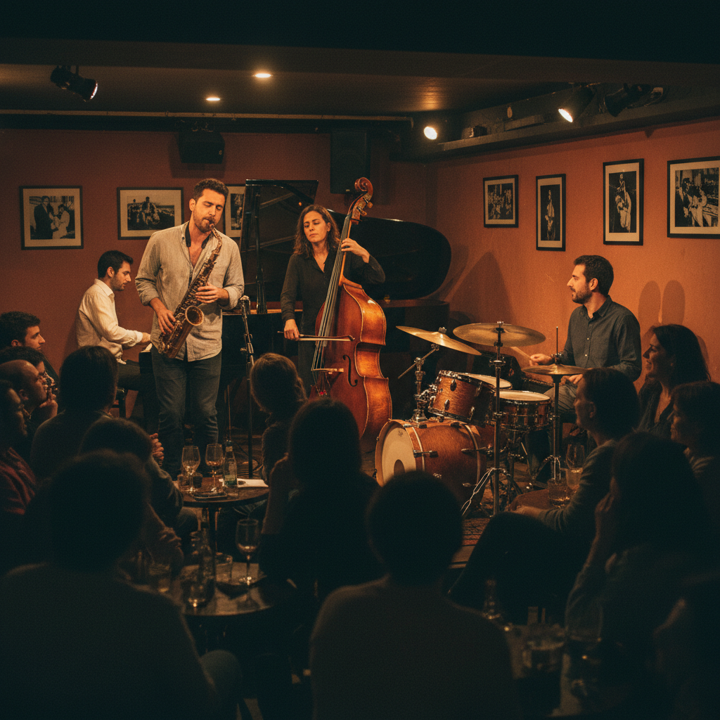 Jazz Session at Club de Jazz de Santiago