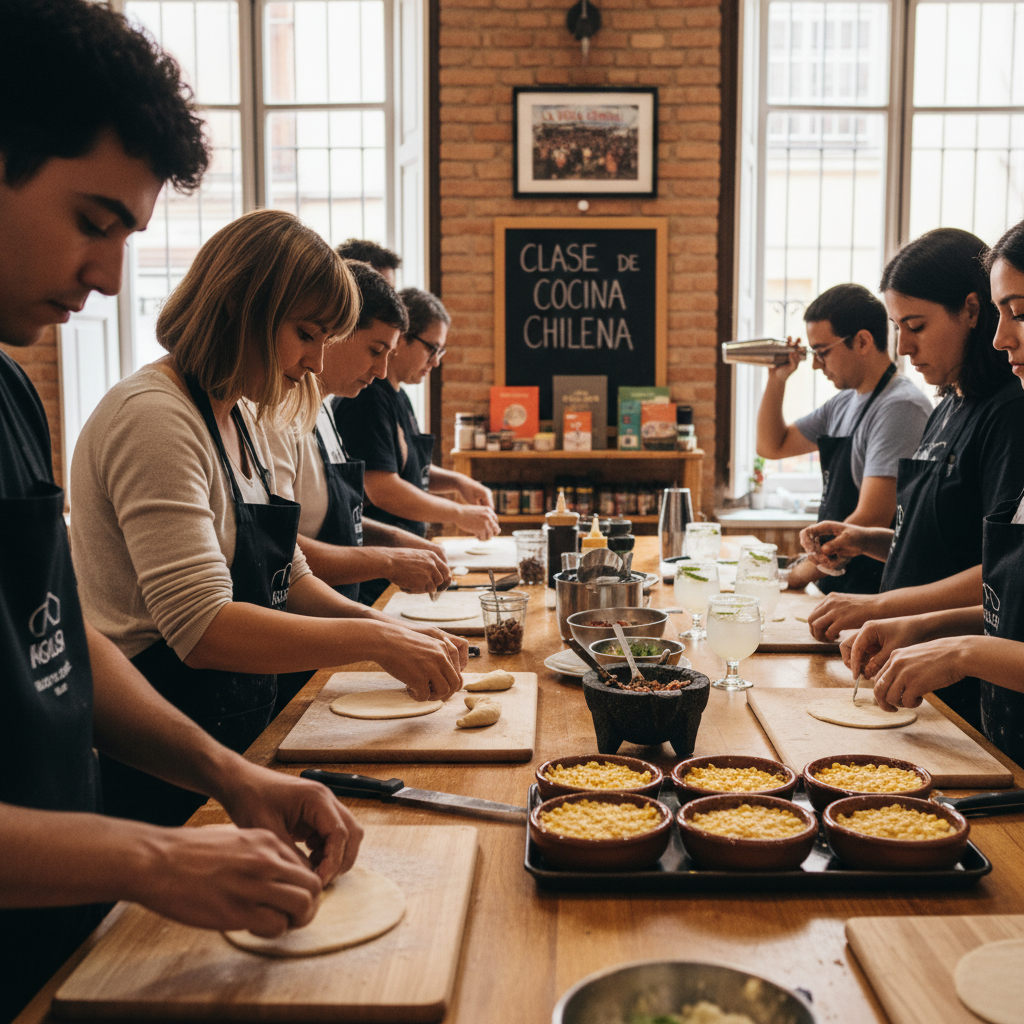 Clase de Cocina Chilena