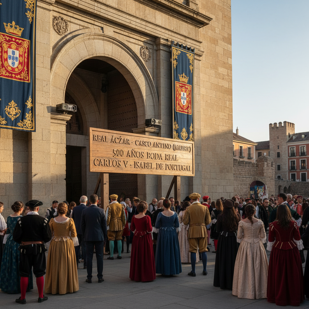 500 años de la BODA REAL CARLOS V - ISABEL DE PORTUGAL