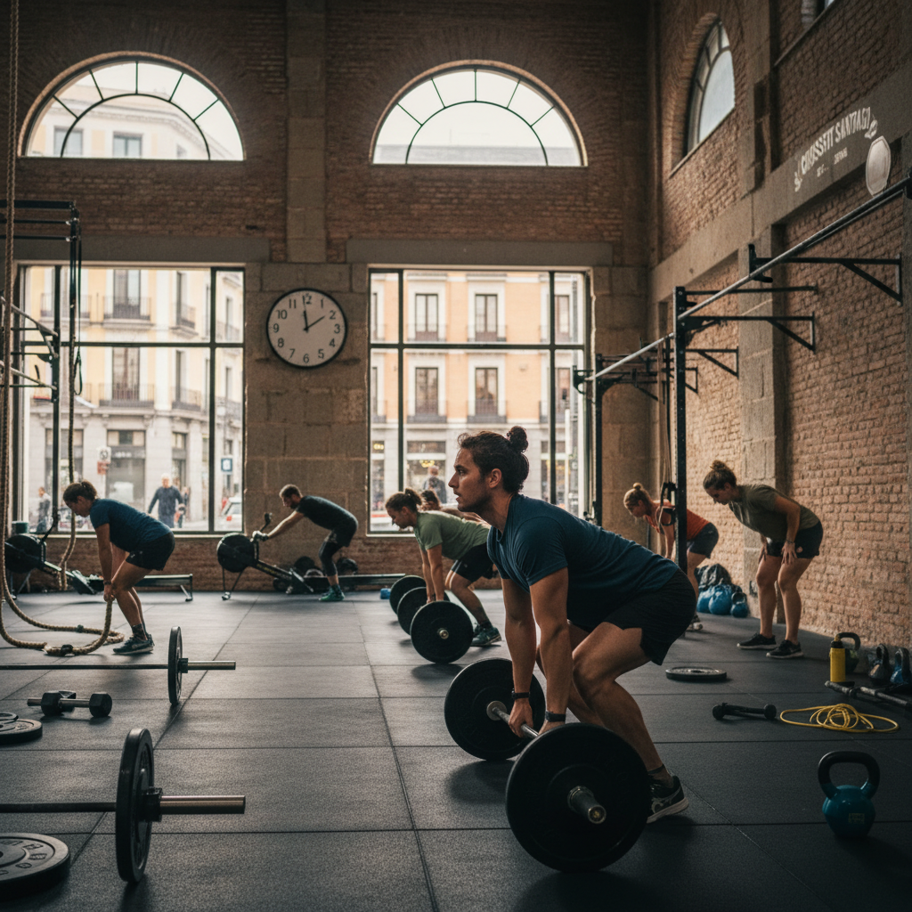 Clase de CrossFit en CrossFit Santiago