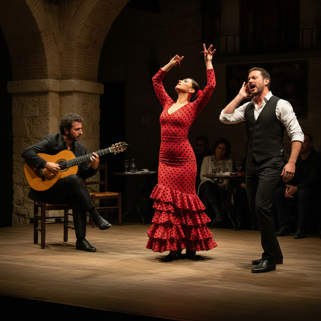 Flamenco at Tablao Flamenco El Arenal