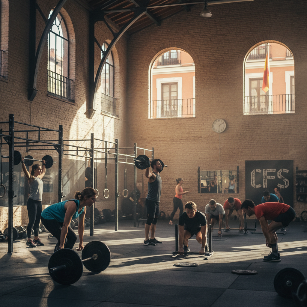 Clase de CrossFit en CrossFit Santiago