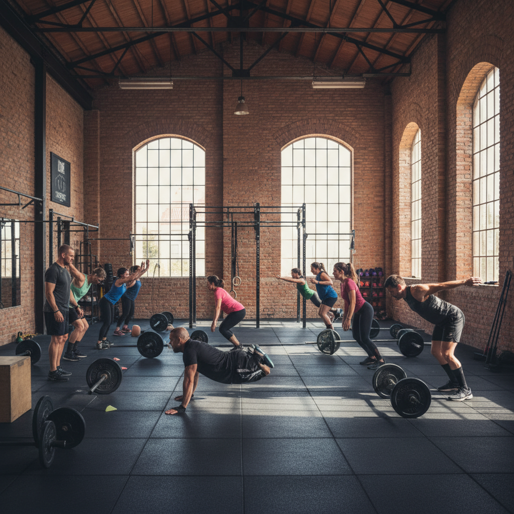 Clase de CrossFit en CrossFit Santiago