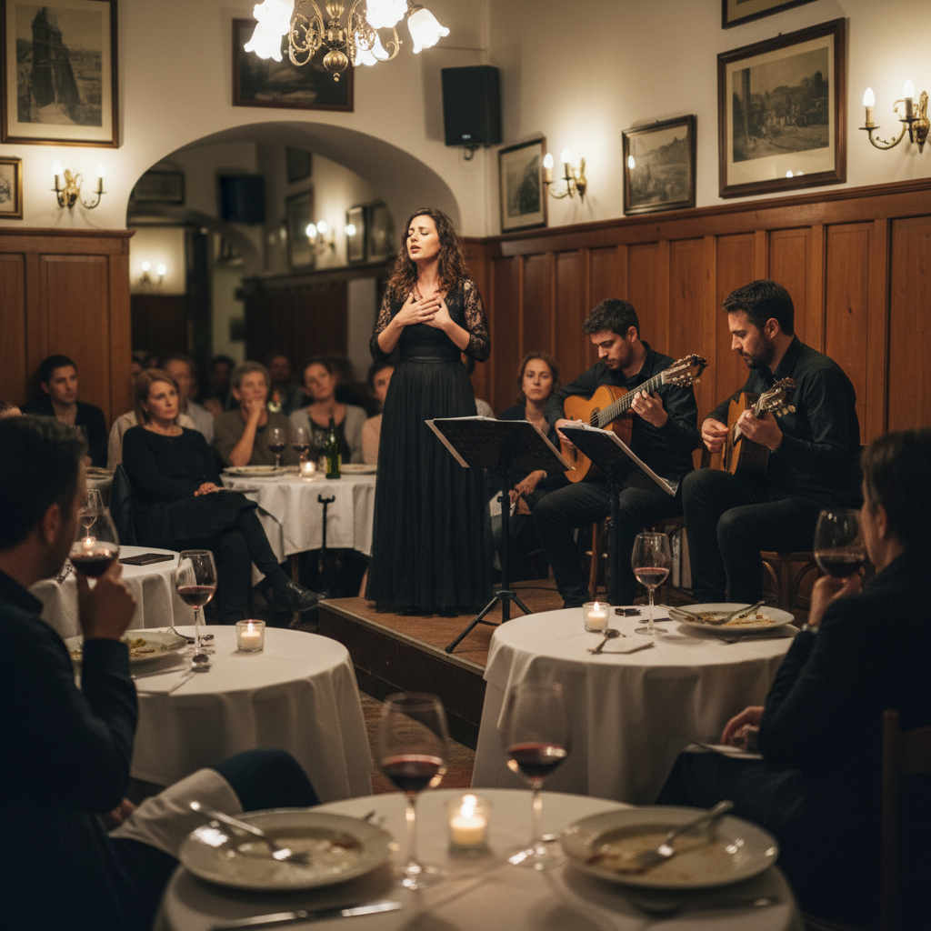 Fado night, Adega Machado