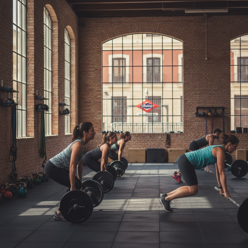 Clase de CrossFit en CrossFit Santiago