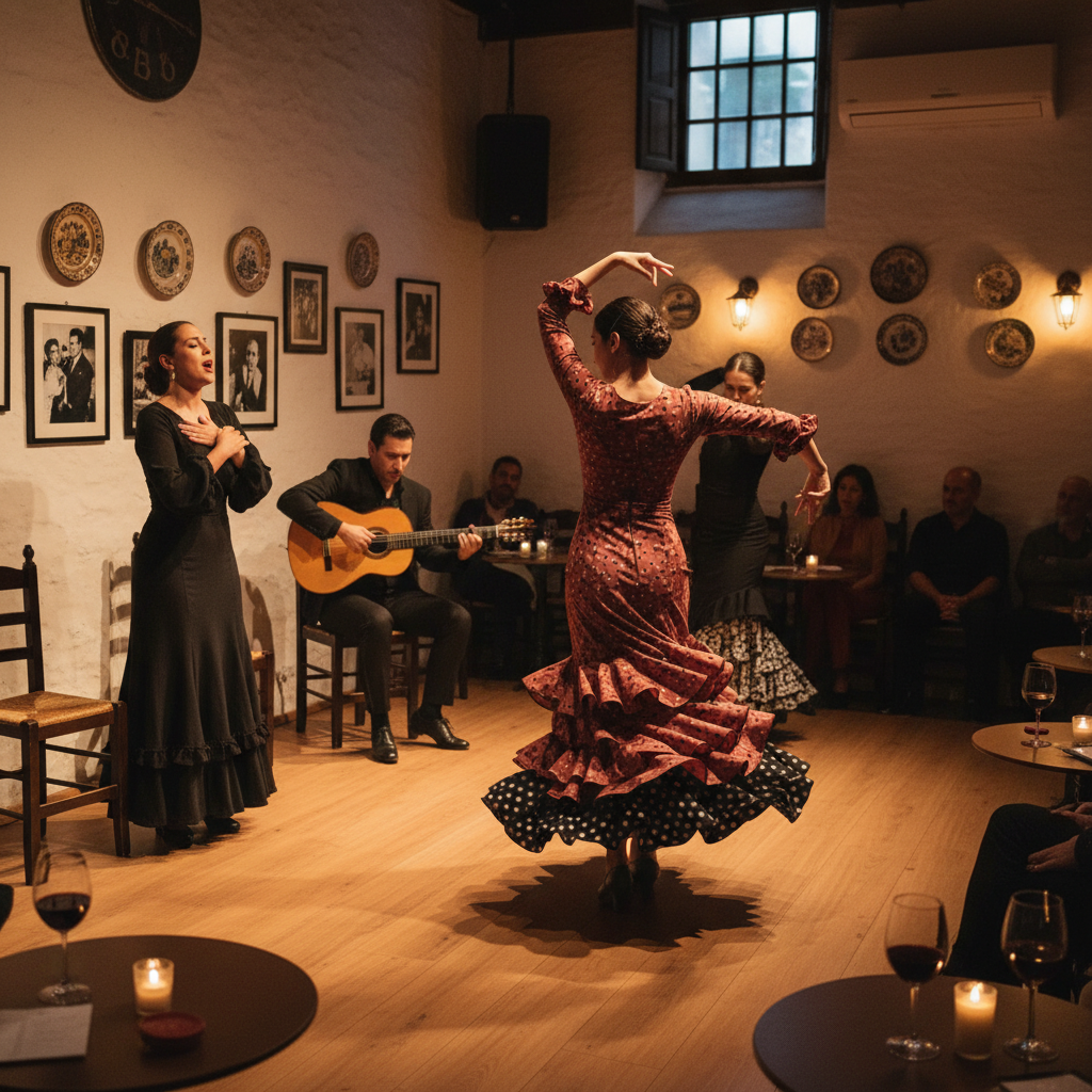 Flamenco at Tablao Flamenco El Arenal