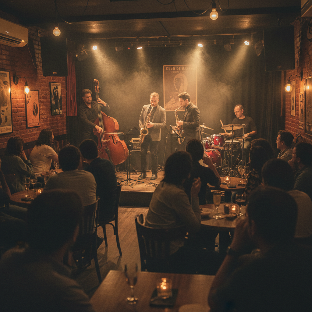 Jazz Session at Club de Jazz de Santiago