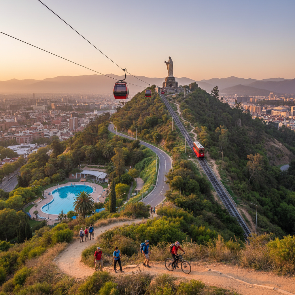 Hike, Bike or Ride to Cerro San Cristóbal