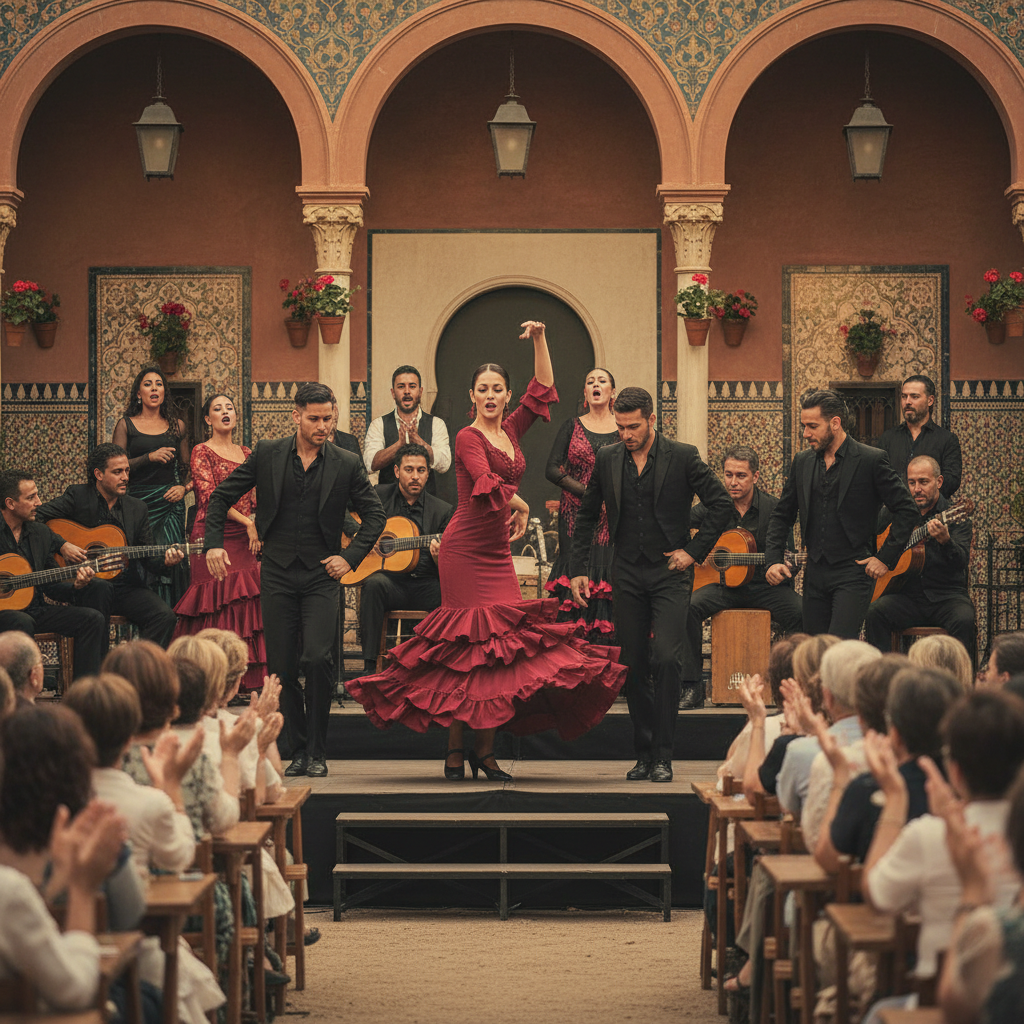 Flamenco at Tablao Flamenco El Patio Sevillano