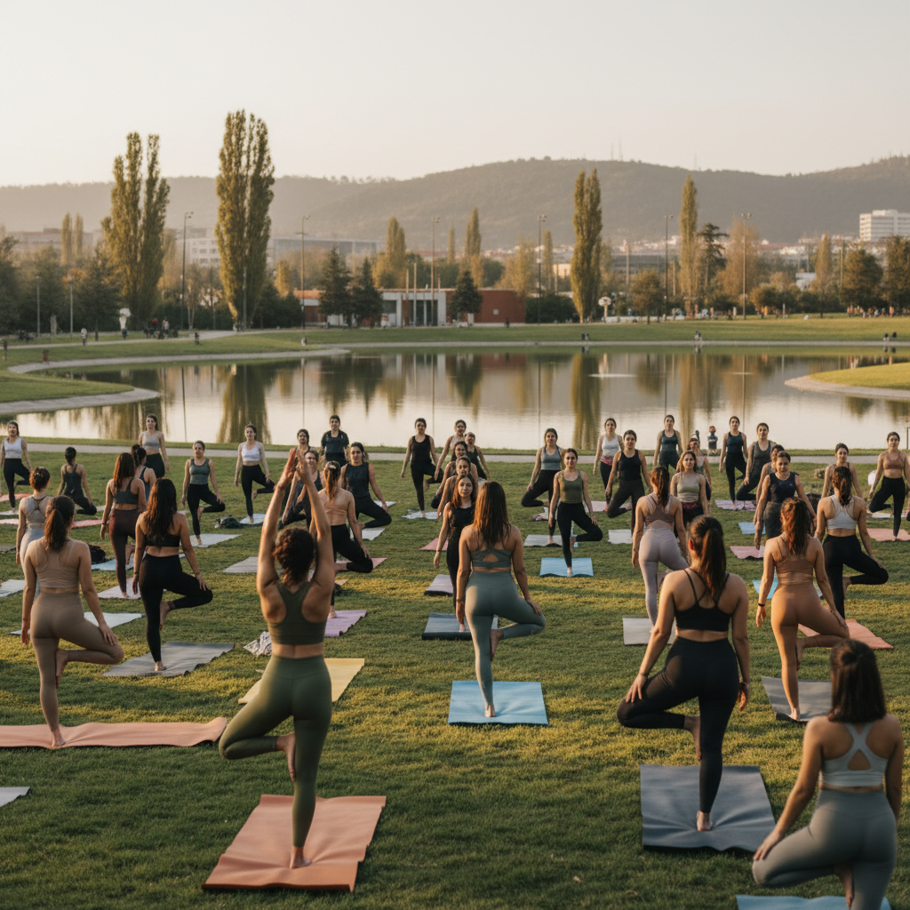 Yoga Gratuito en Parque Bicentenario