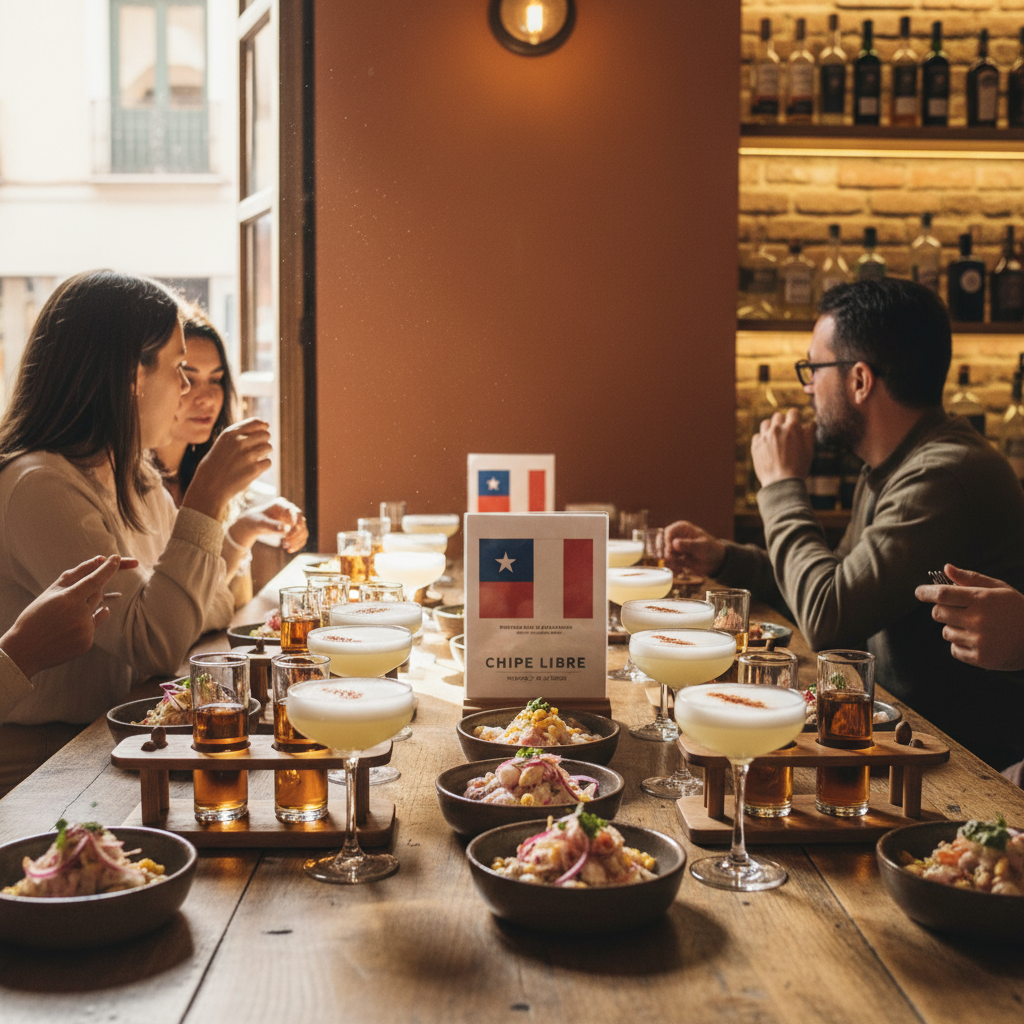 Pisco Tasting en Chipe Libre