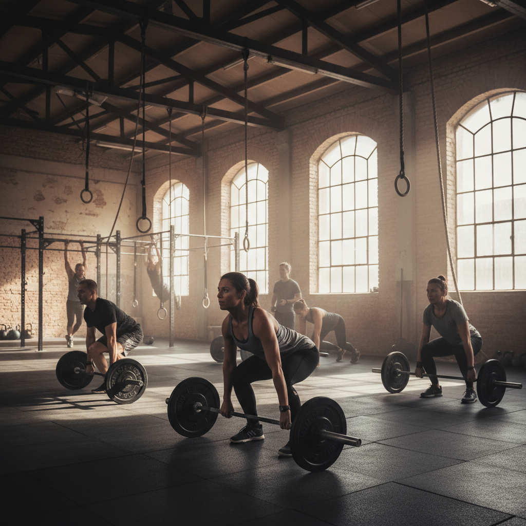 Clase de CrossFit en CrossFit Santiago