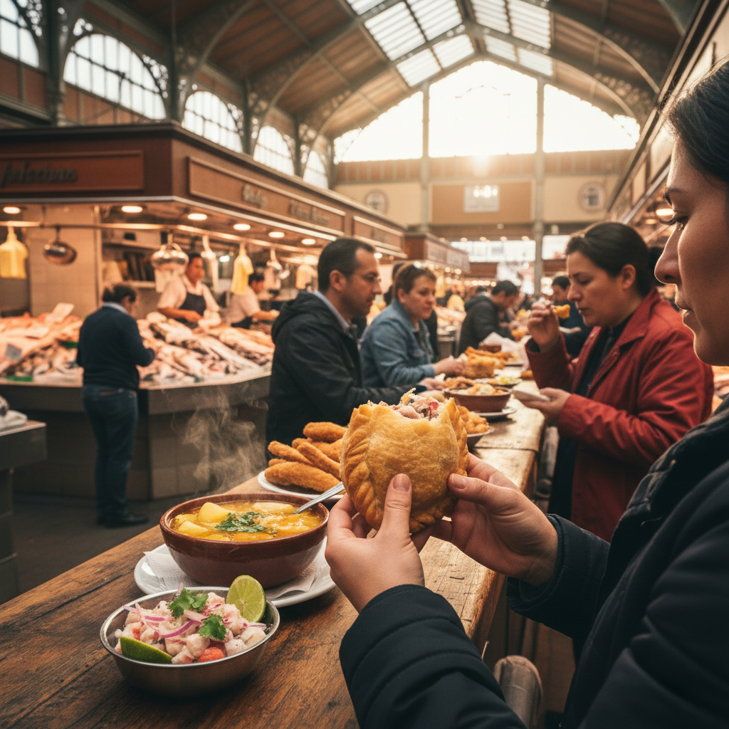 Food Tour at Mercado Central