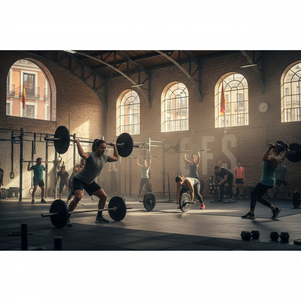 Clase de CrossFit en CrossFit Santiago