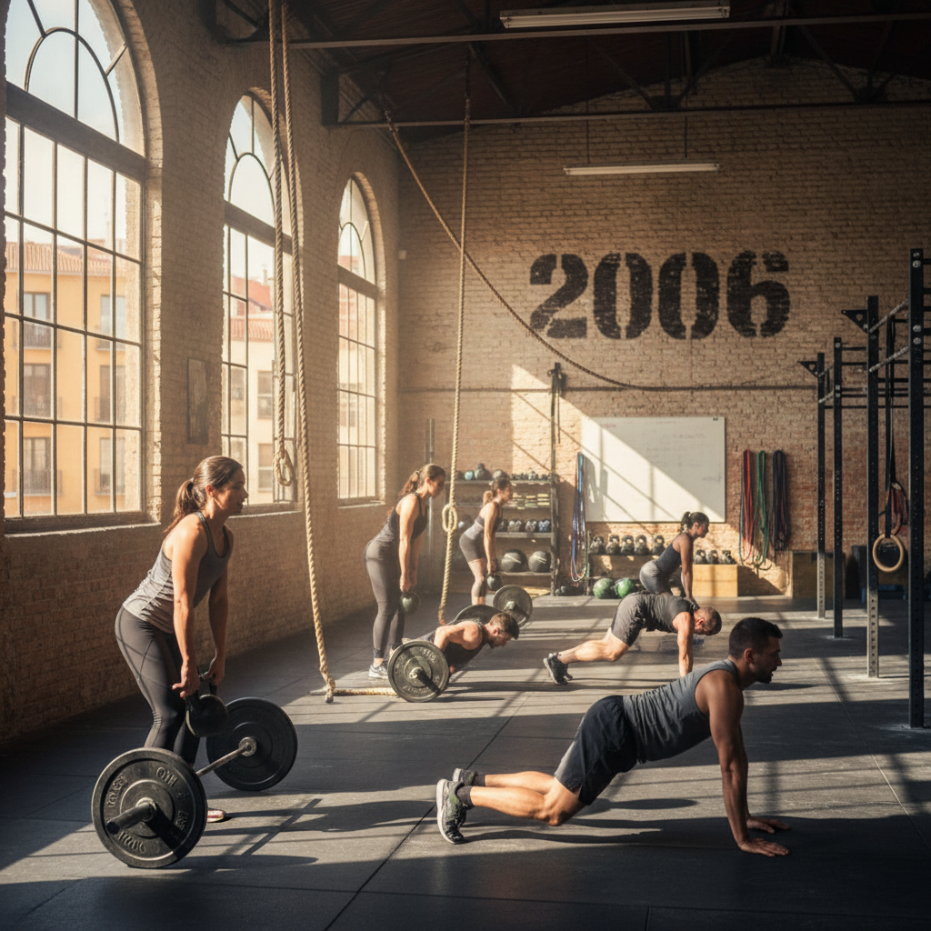 Clase de CrossFit en CrossFit Santiago