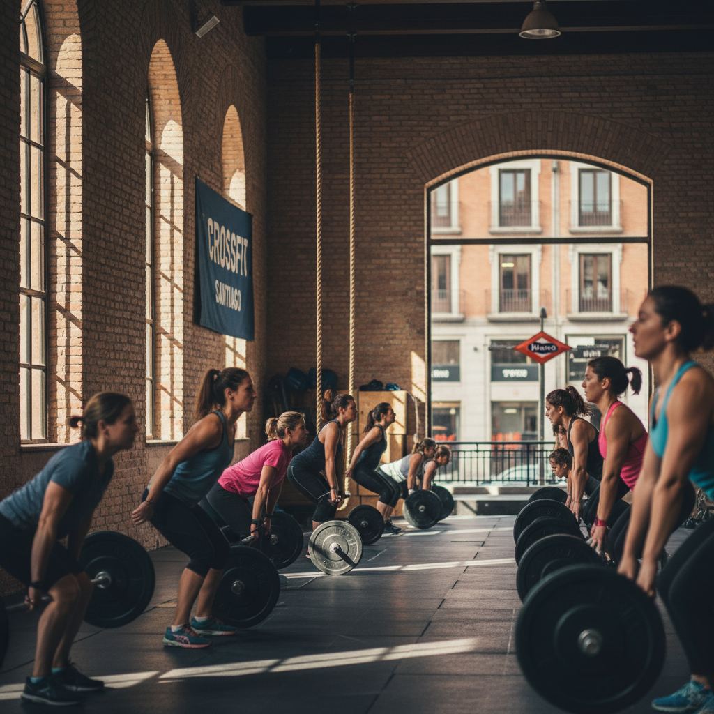 Clase de CrossFit en CrossFit Santiago
