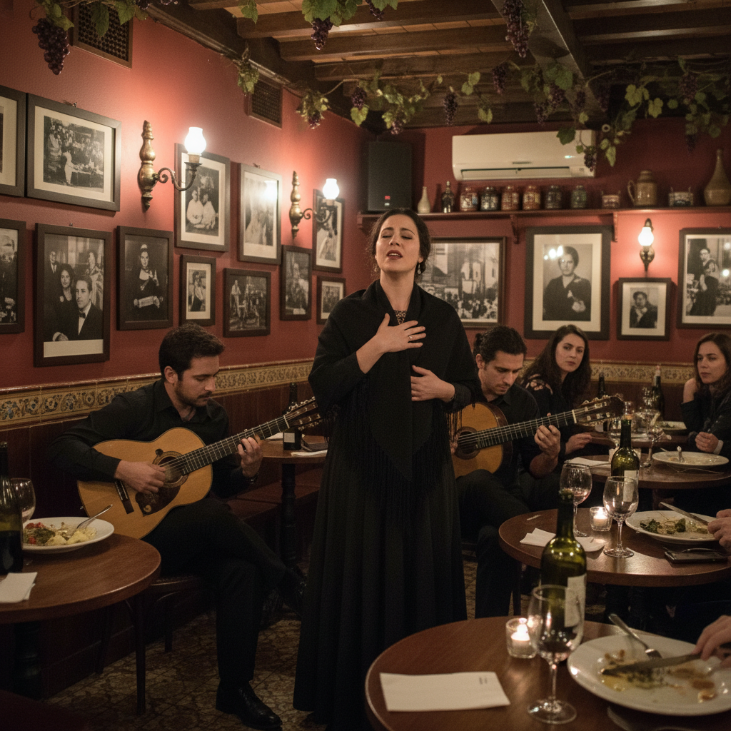 Fado night, Parreirinha de Alfama