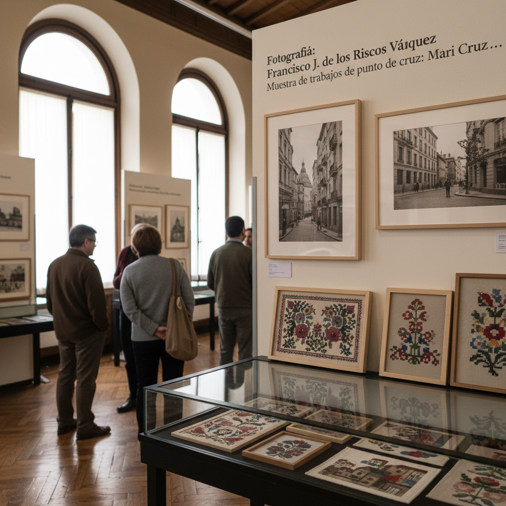 Photography and Cross-Stitch Works