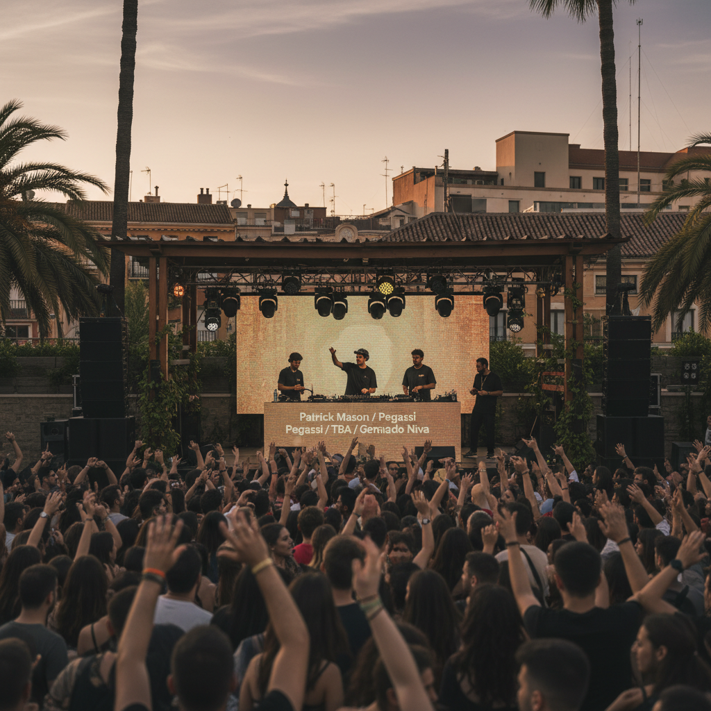 Mondo Open AIR #08 : Patrick Mason / Pegassi / TBA / Gerardo Niva