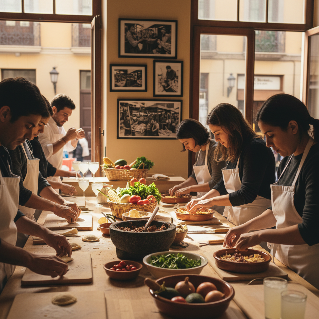 Clase de Cocina Chilena