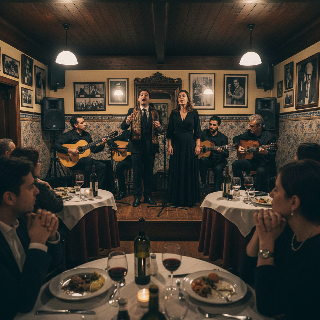 Fado night - Parreirinha de Alfama