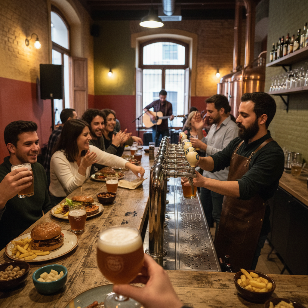 Cerveza Artesanal en Granizo