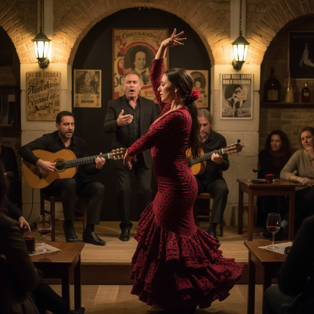 Flamenco at Tablao Álvarez Quintero