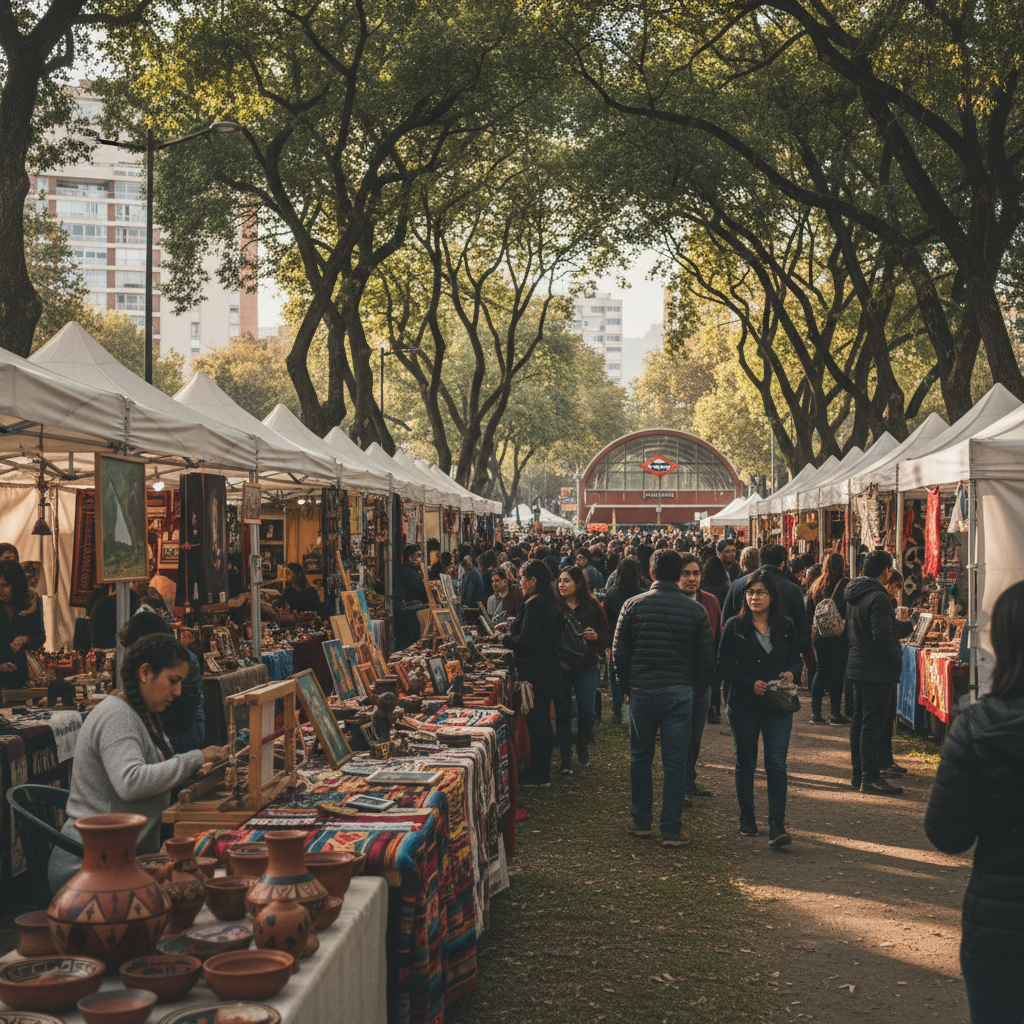 Feria Artesanal Parque Bustamante