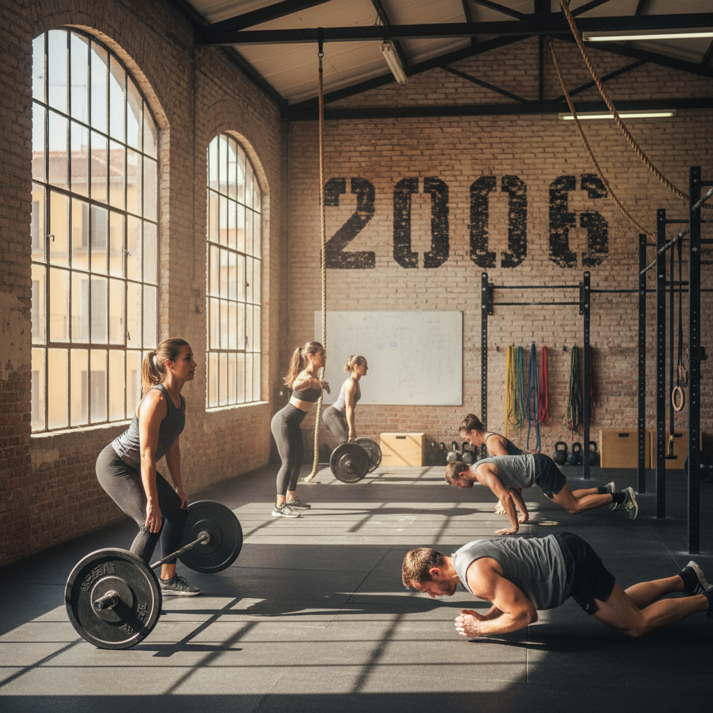 Clase de CrossFit en CrossFit Santiago