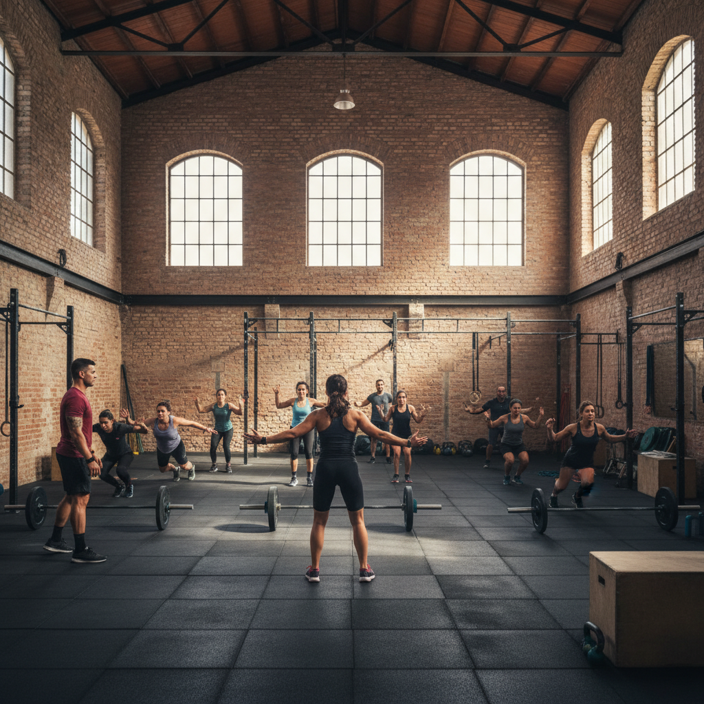 Clase de CrossFit en CrossFit Santiago