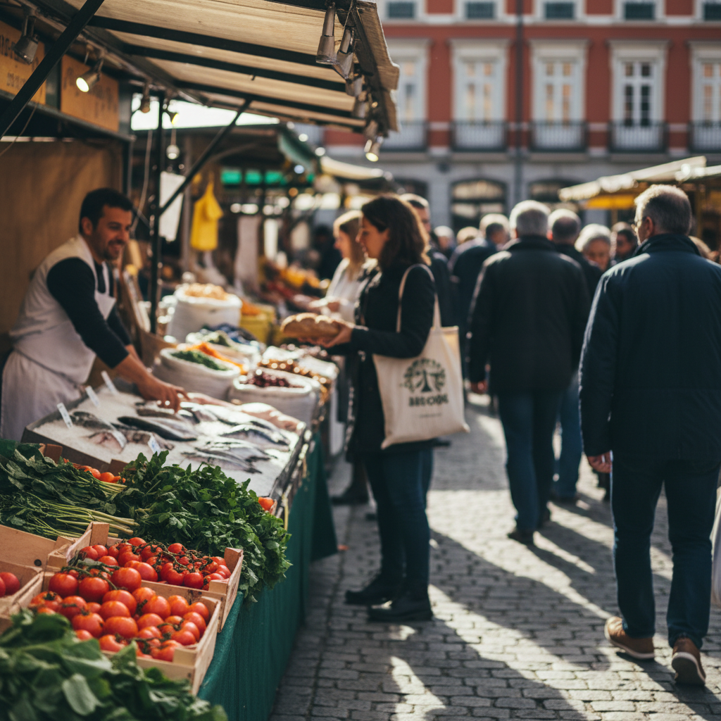 Saturday Farmers' Market at Boxhagener Platz