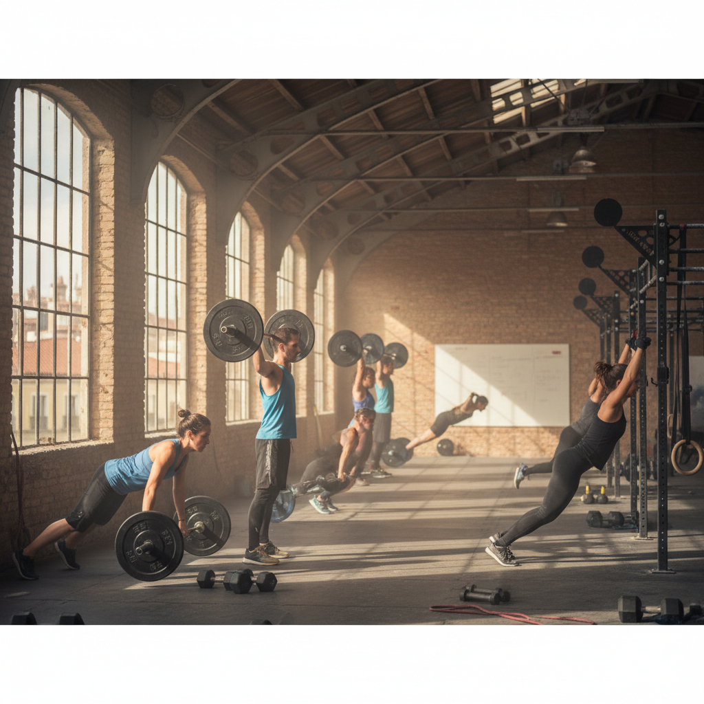 Clase de CrossFit en CrossFit Santiago