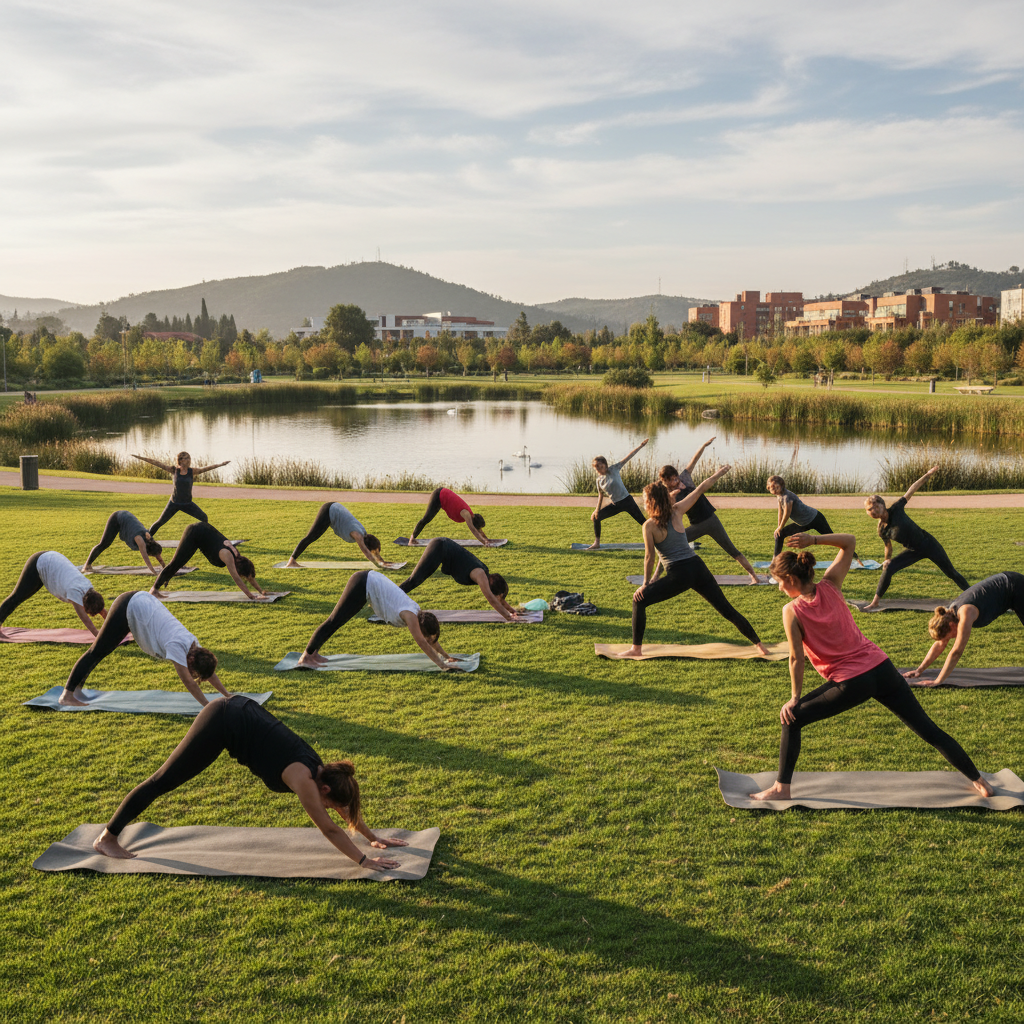 Yoga Gratuito en Parque Bicentenario