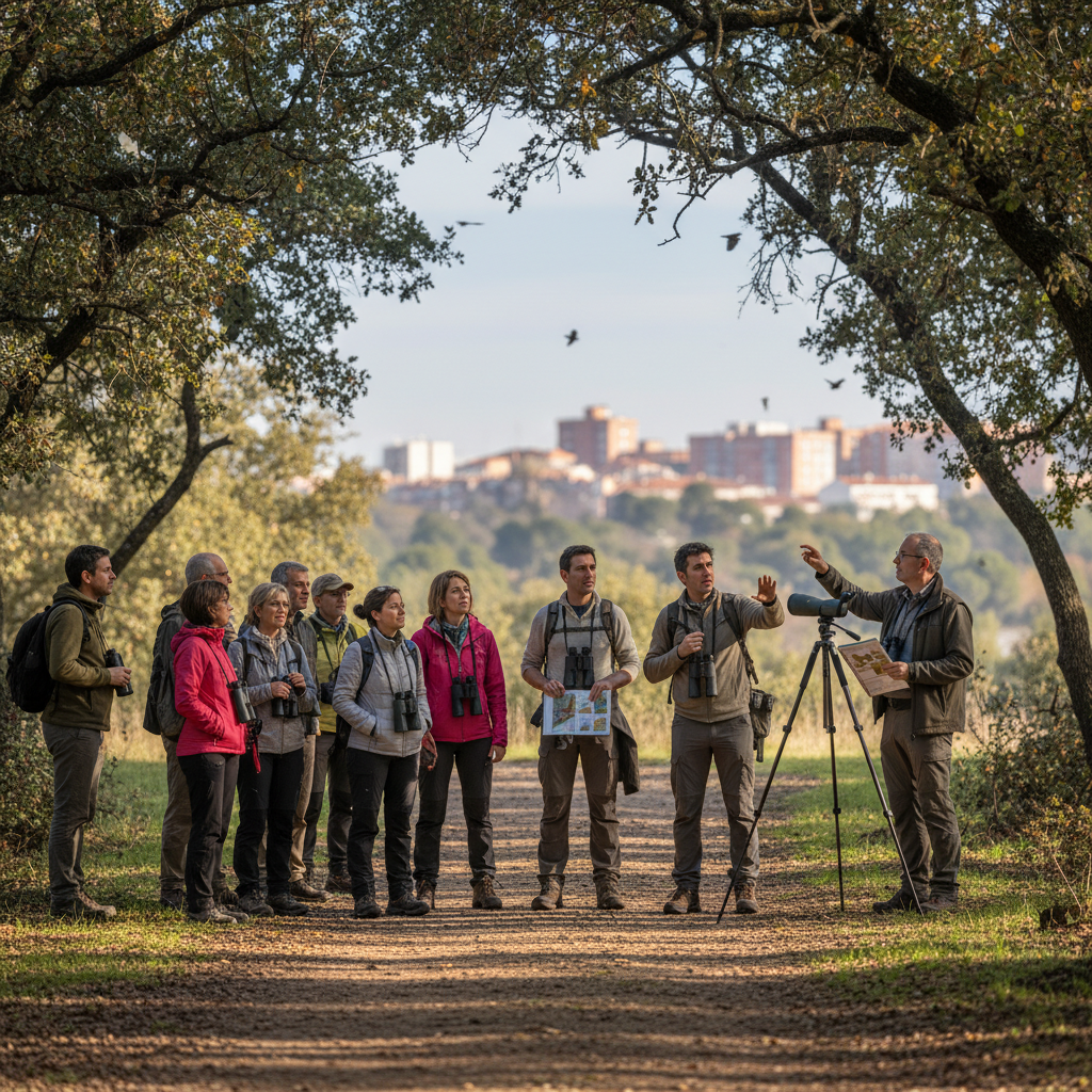 Birds of Dehesa de la Villa - Birdwatching Route