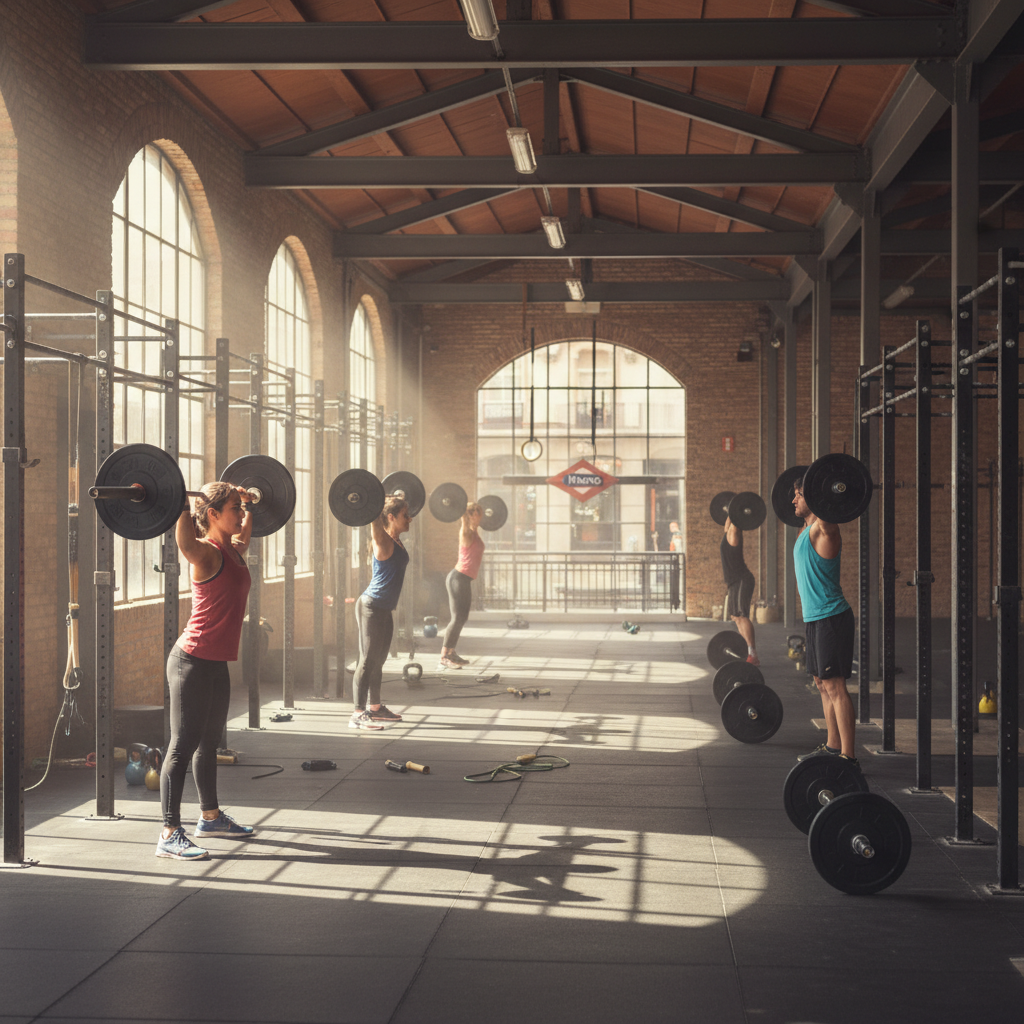 Clase de CrossFit en CrossFit Santiago